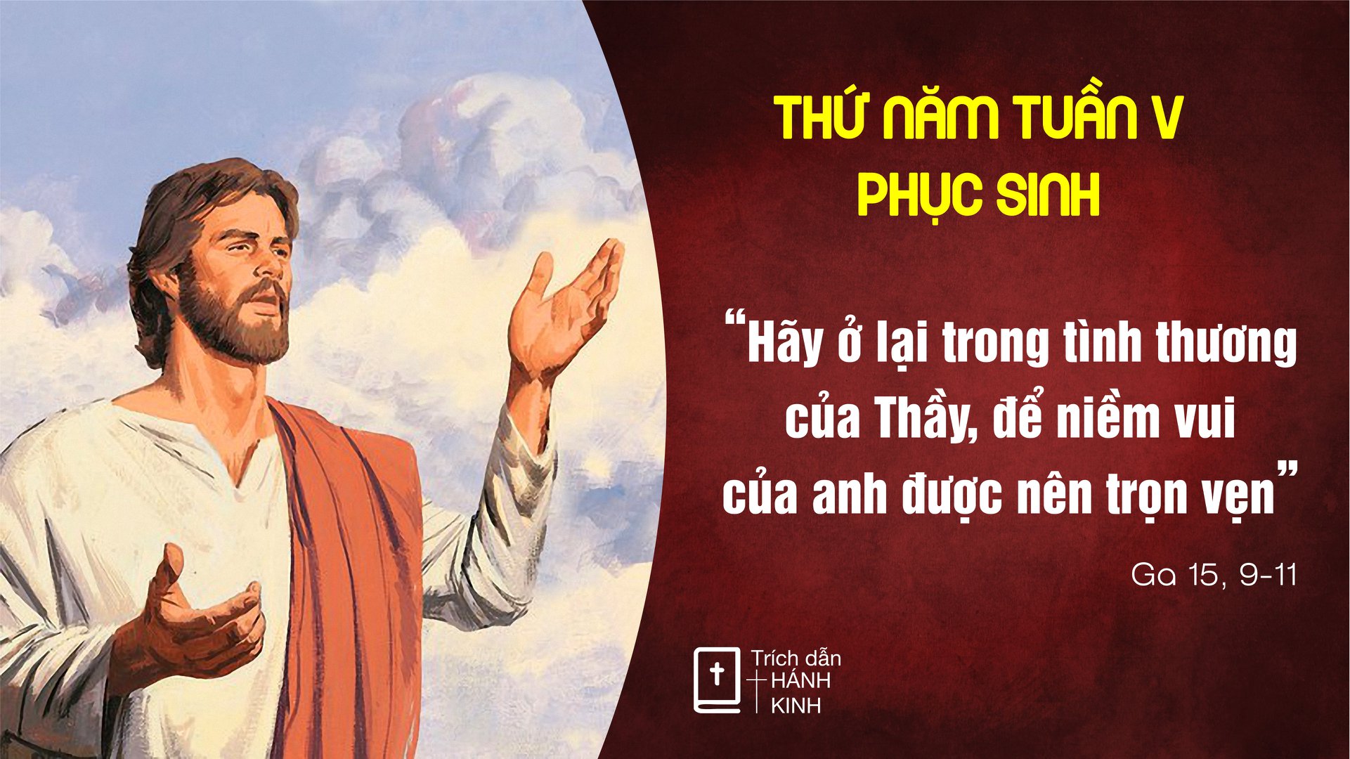 Thứ 5 Tuần V Phục Sinh-C