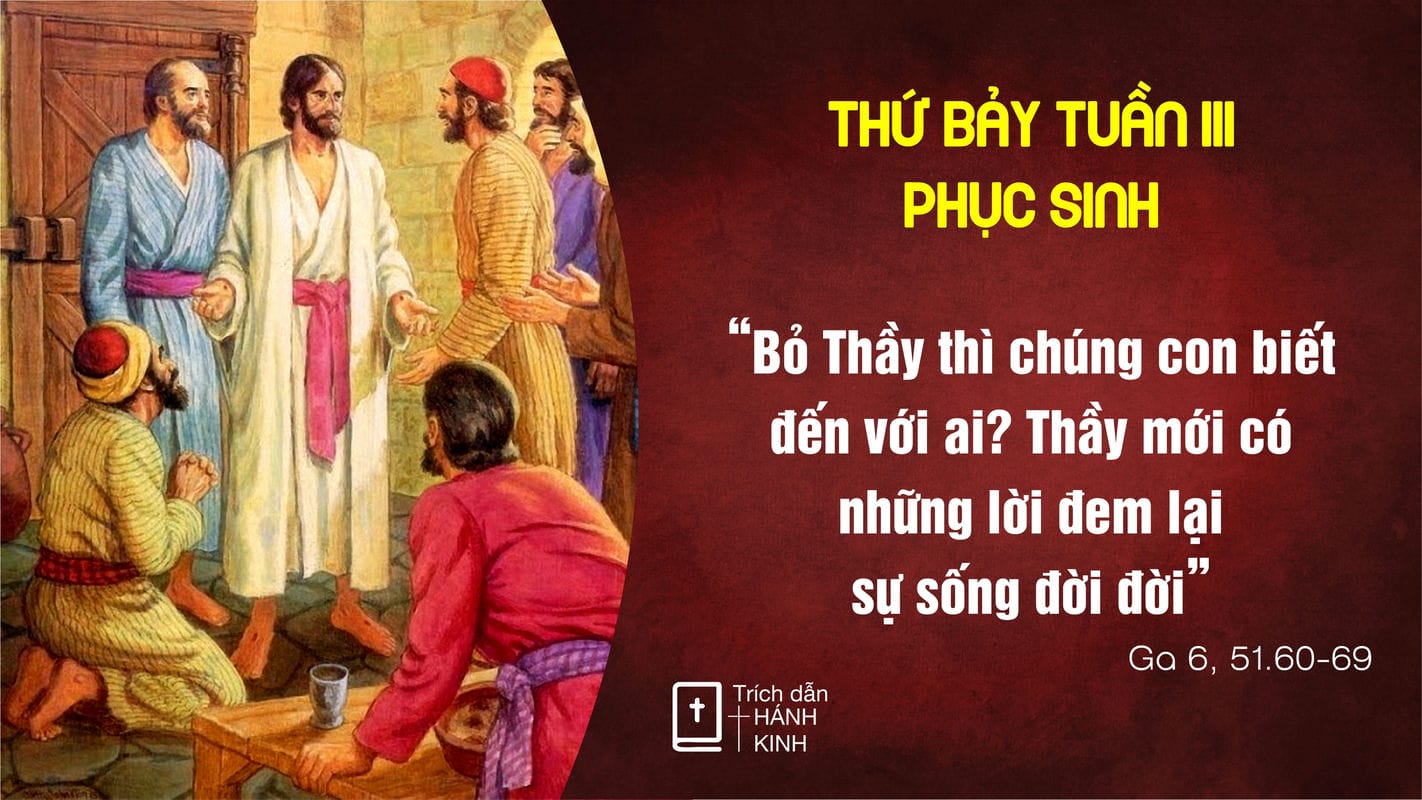 Thư 7 Tuần III Phục Sinh-C