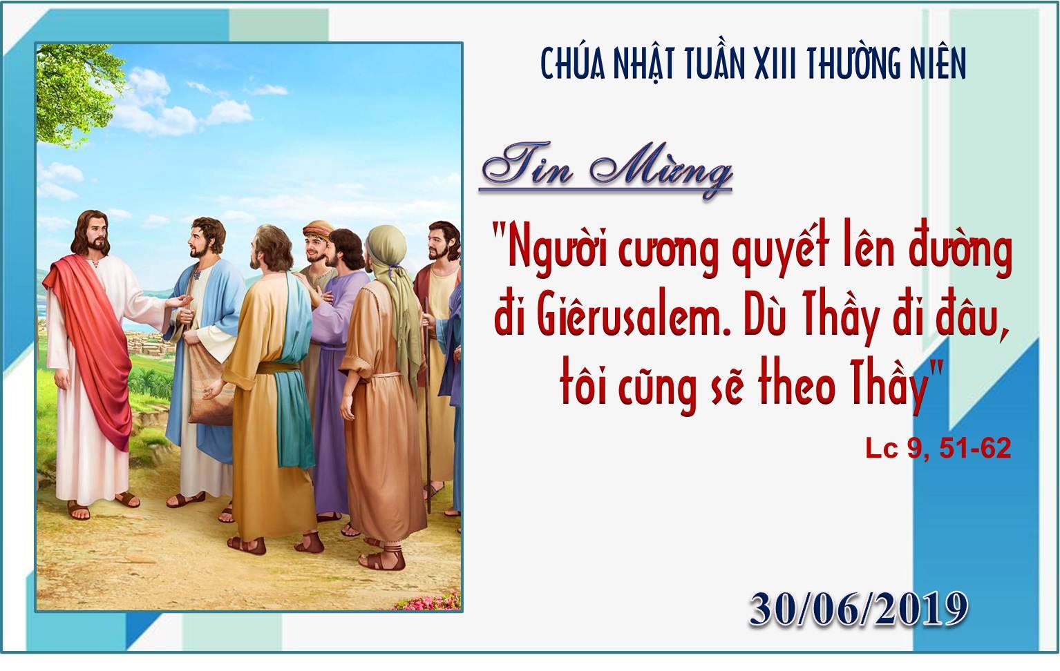 Chúa Nhật XIII Thường Niên-C