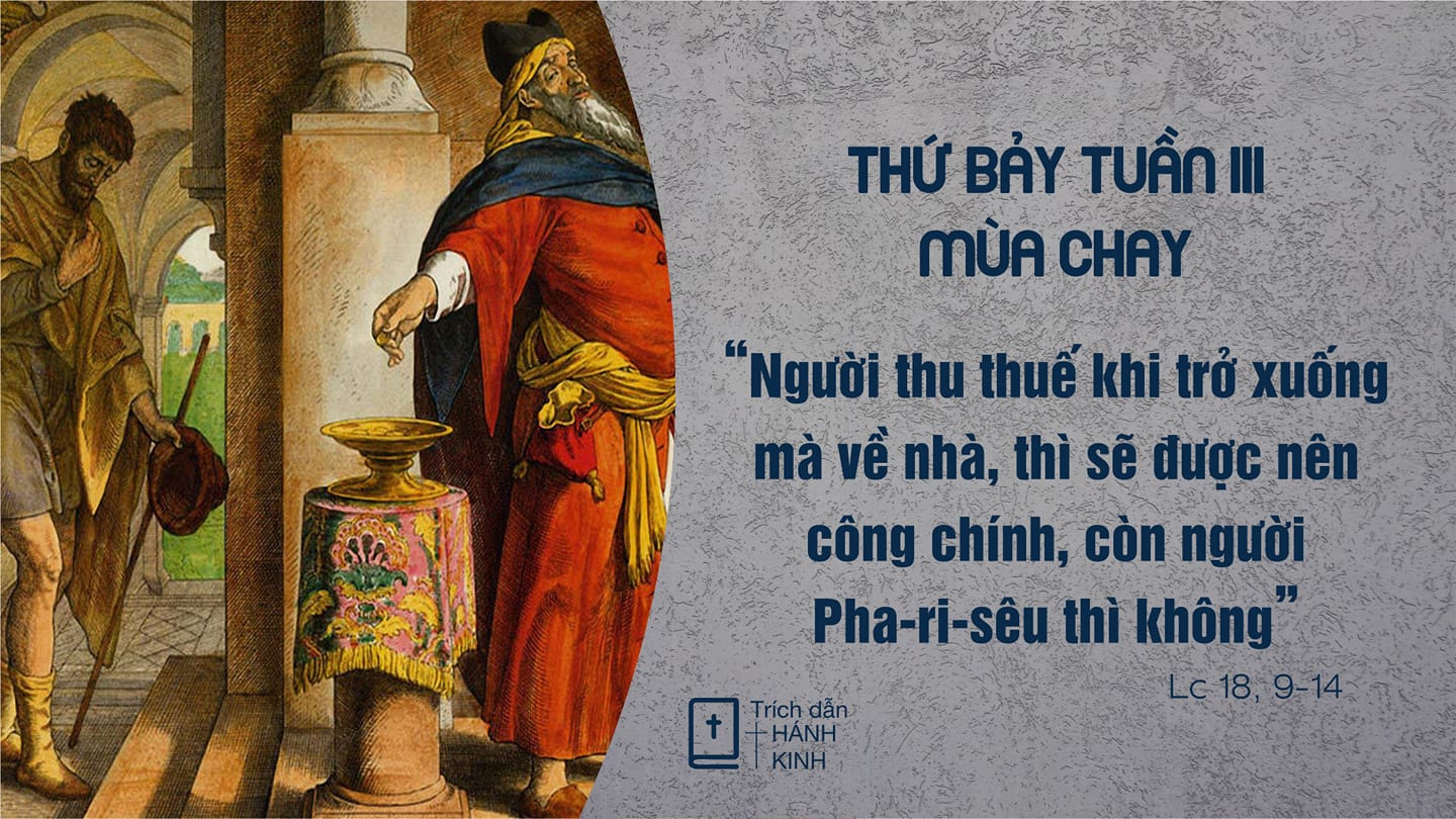 Thứ 7 Tuần III Mùa Chay - C