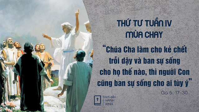 Thứ 4 Tuần IV Mùa Chay - C