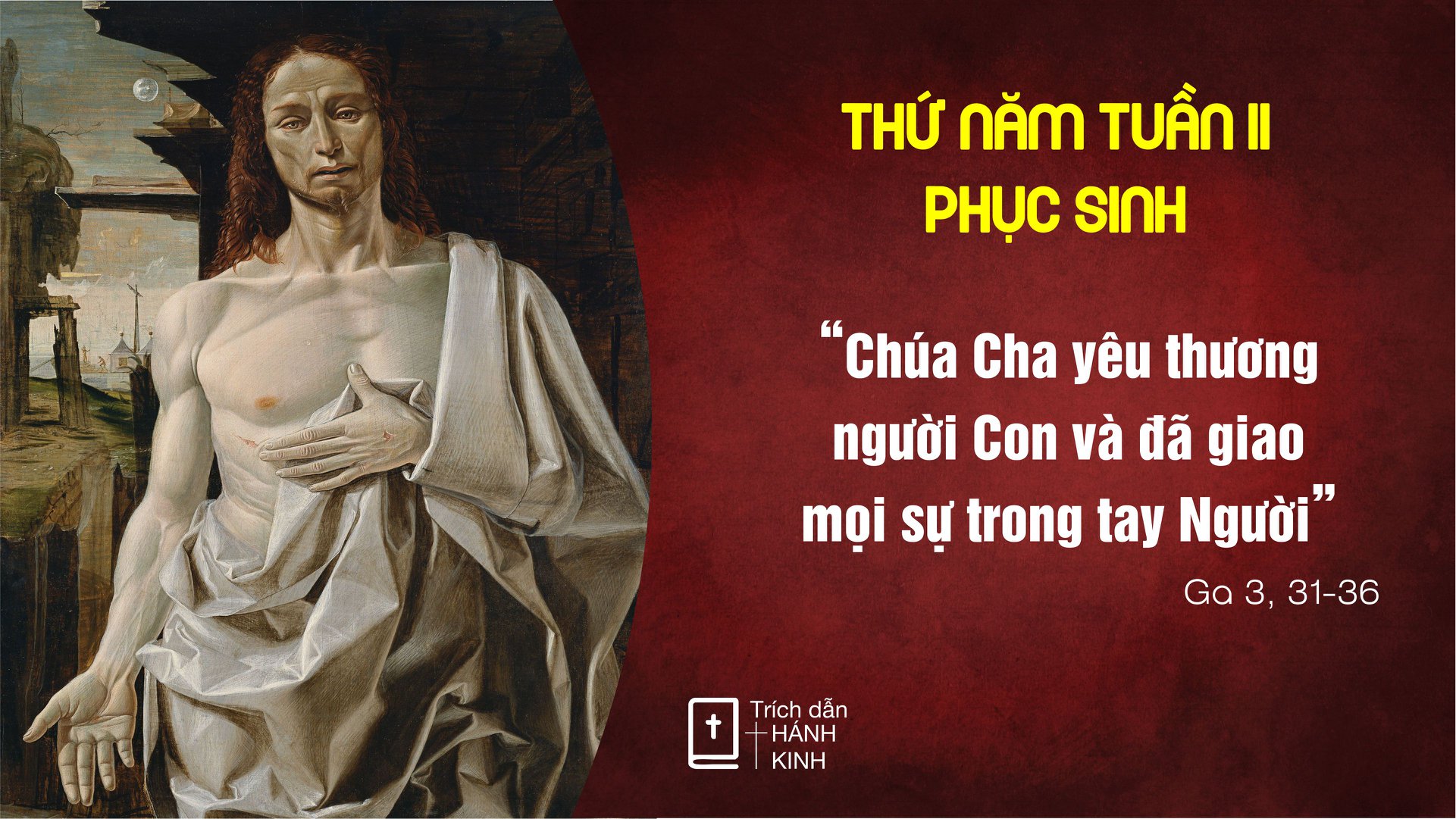 Thứ 5 Tuần II Phục Sinh-C