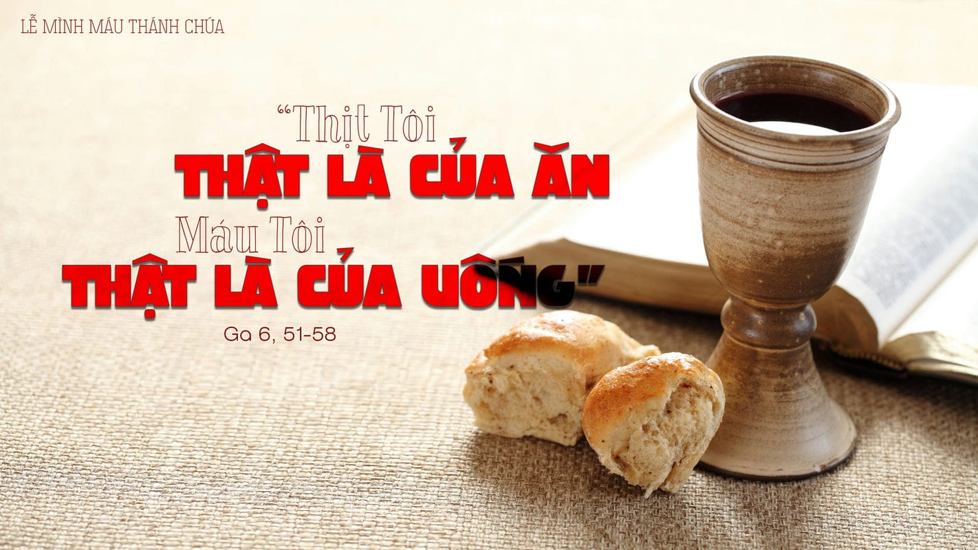 CHÚA NHẬT LỄ MÌNH MÁU THÁNH CHÚA